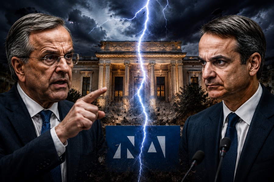 Δεξιά έκρηξη γκρεμίζει το Μαξίμου: Πόλεμος Σαμαρά σε Μητσοτάκη για υποκλοπές και ελληνοτουρκικά - Σπάει στα δύο η Νέα Δημοκρατία