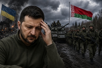 Αντίστροφη μέτρηση για Zelensky… καταρρέει – Ανοίγει μέτωπο με Λευκορωσία ελπίζοντας για τη σωτηρία του