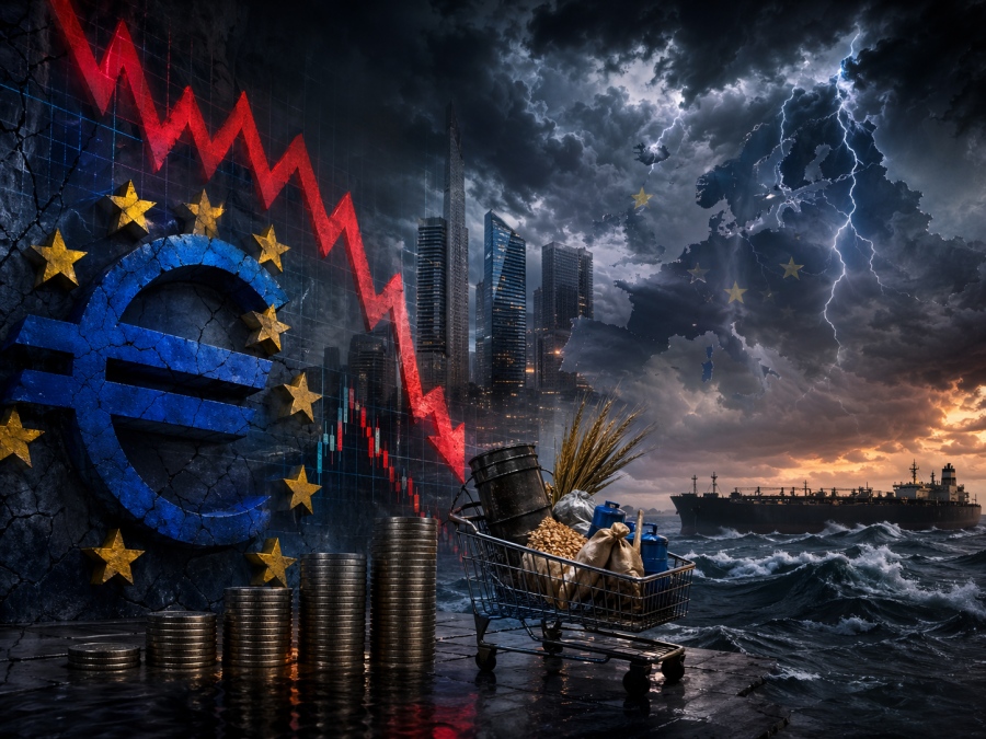 Ενεργειακός εφιάλτης στην Ευρωζώνη: Πετρέλαιο και ακριβό αέριο θα εκτοξεύσουν τον πληθωρισμό στο 4%