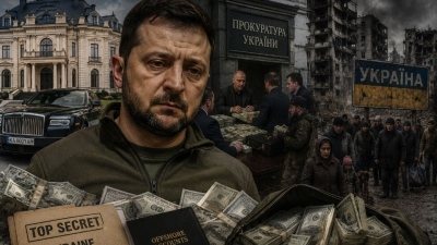 «Σεισμός» στην Ουκρανία: Ο λαός θεωρεί τη διαφθορά μεγαλύτερη απειλή από τον πόλεμο - Καταρρέει το καθεστώς Zelensky