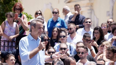Στο Γεράνι Ρεθύμνου ο Μητσοτάκης: Μήνυμα σταθερότητας, συνέχειας και εμπιστοσύνης στη ΝΔ στις 9/6