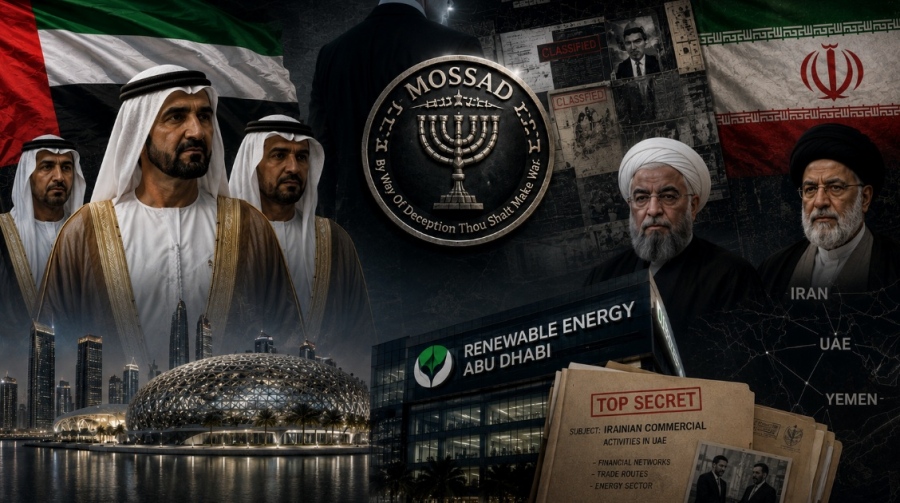 Τρομερή αποκάλυψη: «Βιτρίνα» της Mossad εταιρεία ΑΠΕ στα Εμιράτα – Ισραήλ και ΗΠΑ έστησαν δίκτυο 17 σεΐχηδων κατά Ιράν