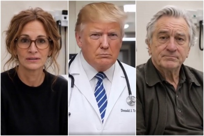 Σύνδρομο Τραμπικής Παραφροσύνης: Ο Dr. Trump θεραπεύει Goldberg, De Niro, Roberts - Άγριο τρολάρισμα στα νεκρά κύτταρα