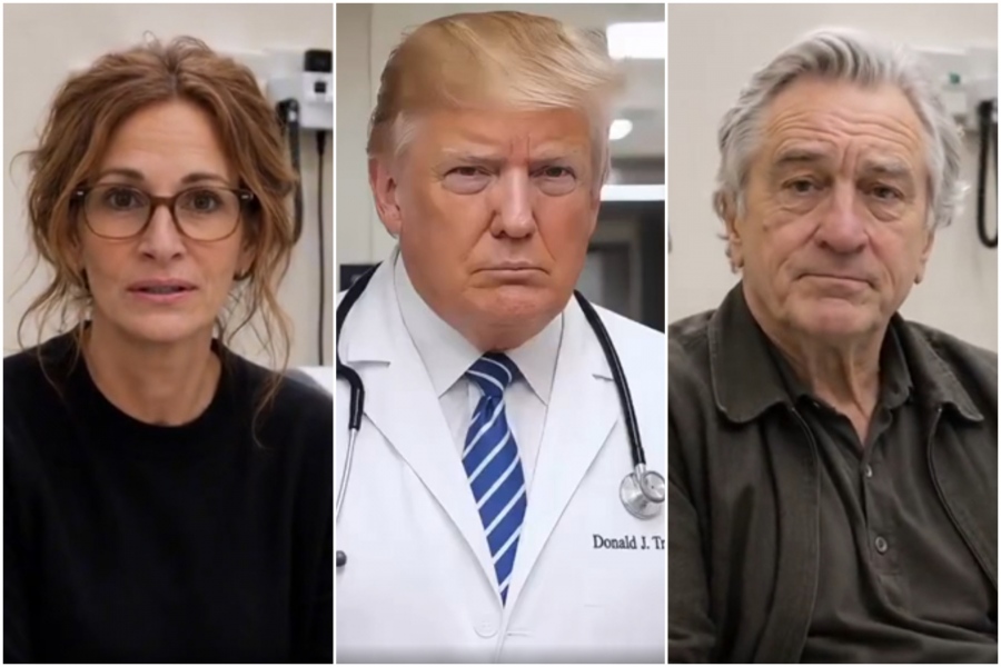 Σύνδρομο Τραμπικής Παραφροσύνης: Ο Dr. Trump θεραπεύει Goldberg, De Niro, Roberts - Άγριο τρολάρισμα στα νεκρά κύτταρα