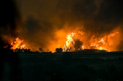 Νύχτα τρόμου - Εντολή εκκένωσης σε πάνω από 7.500 κατοίκους στην Κάτω Αχαΐα - Κόλαση σε Χίο, Ζάκυνθο, Πρέβεζα