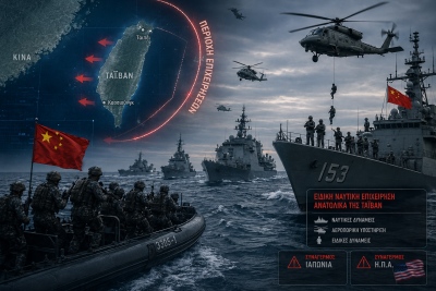 Γεωπολιτικό φιτίλι ανάβει στον Ειρηνικό: Ειδική Ναυτική Επιχείρηση της Κίνας ανατολικά της Ταϊβάν – Συναγερμός σε Ιαπωνία, ΗΠΑ
