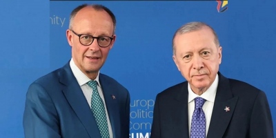 Τηλεφωνική συνομιλία Erdogan - Merz για την κρίση στο Ιράν: Έκκληση για επάνοδο στον διάλογο, να επικρατήσει ειρήνη στην περιοχή