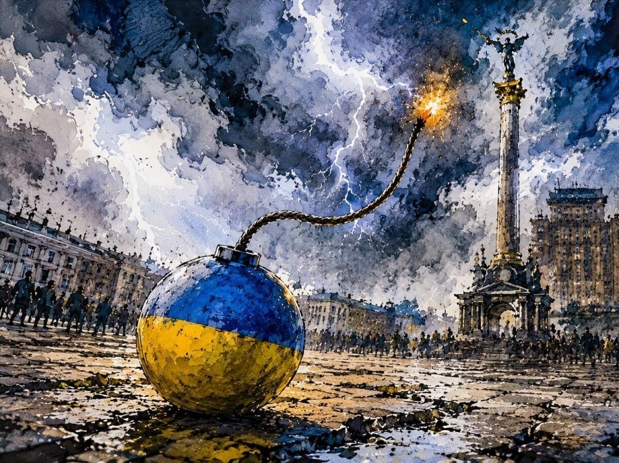 Thirty-five years after independence, Ukraine grapples with war, political fractures, and uncertainty over leadership