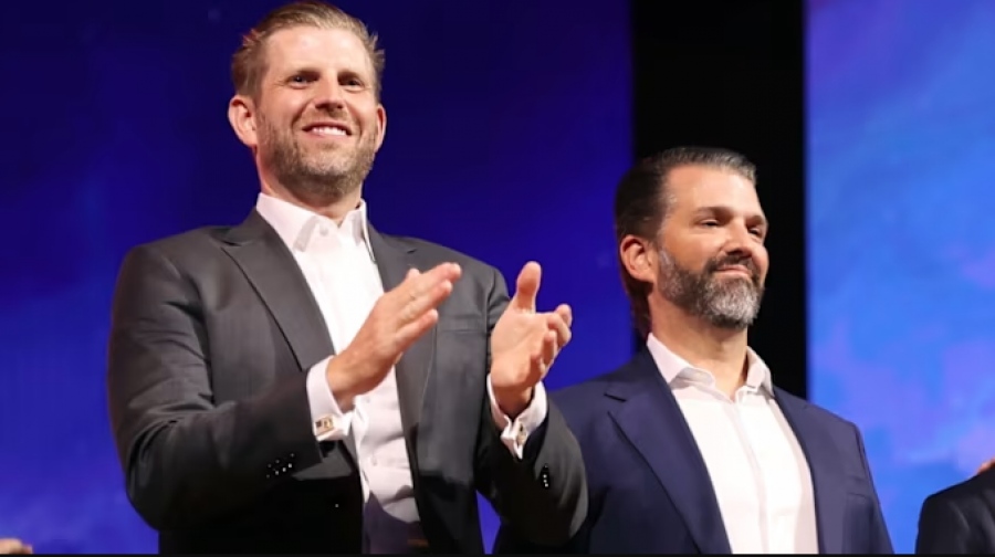 Αποκάλυψη NYT: Οι γιοι του Trump απέκτησαν συμμετοχή σε έργο εξόρυξης στρατηγικών μετάλλων στο Καζακστάν