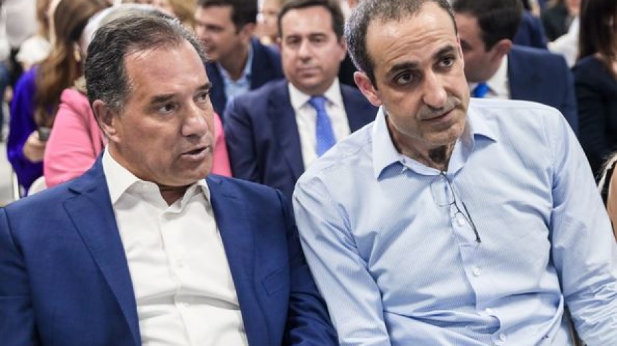 Άδωνις και Δημητριάδης μαζί στο πάρτι της ΟΝΝΕΔ
