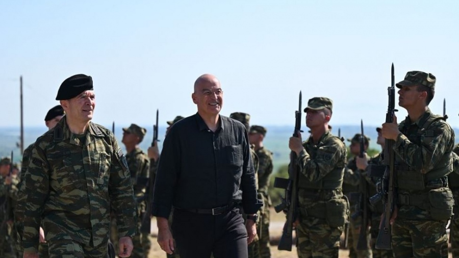 Στο Λιτόχωρο Πιερίας ο Δένδιας:Έχουμε τη φιλοδοξία οι καλύτερες και οι καλύτεροι να φοιτούν στις Στρατιωτικές Σχολές