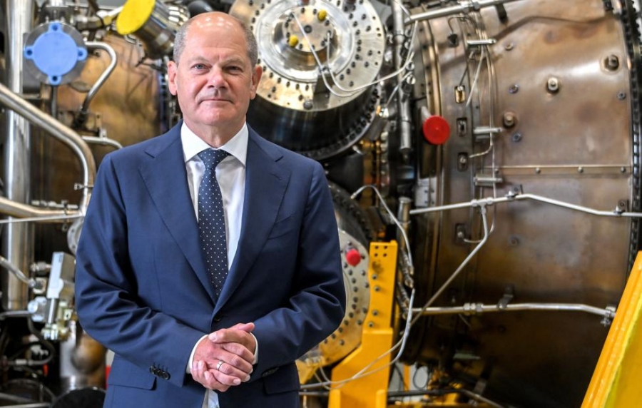 Gazprom: Αδύνατη η παράδοση του στροβίλου του Nord Stream 1 λόγω κυρώσεων - Scholz: Η τουρμπίνα είναι εδώ αν τη θέλετε