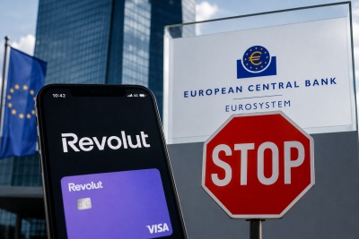 Σημαντική εξέλιξη - Η ΕΚΤ «φρενάρει» την Revolut, σοβαρές ανησυχίες για την ασφαλεία