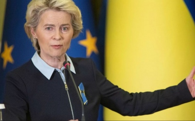 Von der Leyen (EE): Κάνουμε τα πάντα για να διαβρώσουμε την πολεμική μηχανή του Putin