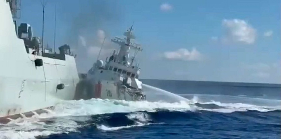 Φλέγεται η Ανατολική Ασία: Επικίνδυνη κλιμάκωση με Κίνα και Φιλιππίνες, καταδίωξη και σύγκρουση πλοίων