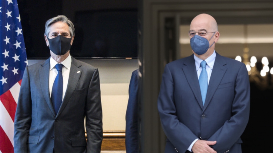 Eπικοινωνία Δένδια με τον ΥΠΕΞ των ΗΠΑ, Αnthony Blinken