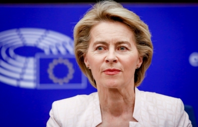 Von der Leyen: Στόχος μας να εμβολιαστεί το 70% του παγκόσμιου πληθυσμού έως τα μέσα του 2022
