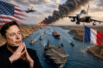 Θρίλερ – Απεγνωσμένα ψεύδη των ΗΠΑ στο Hormuz - Η Γαλλία έτοιμη να καταρρίψει ρωσικά αεροπλάνα, αλλά την άδειασε ο Musk