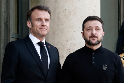 Στο Παρίσι ο Zelensky, συνάντηση με Macron - Ανοιχτά δύσκολα ζητήματα