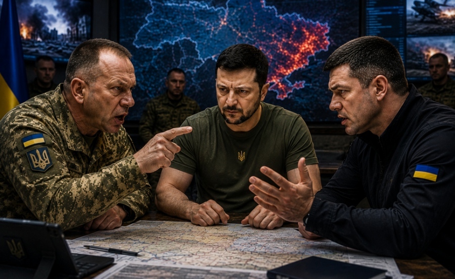 Kyiv shaken as Zelensky dismisses defense minister Fedorov to prevent bloodshed after generals' ultimatum