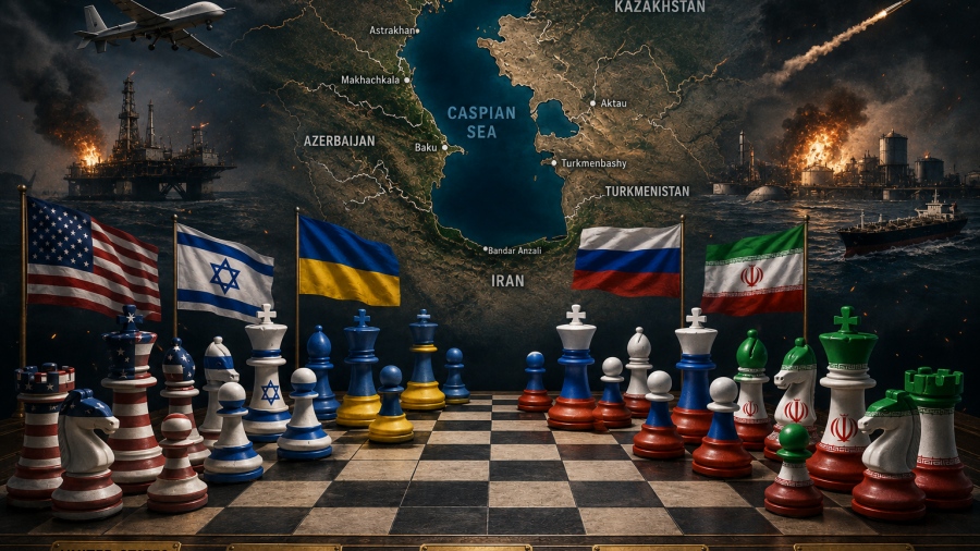 Ξαφνικά… κόλαση στην Κασπία – Τρόμος, πώς… «ενώθηκαν» οι πόλεμοι σε Ιράν και Ουκρανία – Έρχεται σοκ με τέλη στο Hormuz