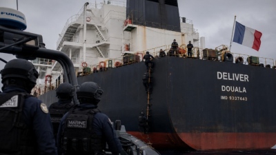 French commandos seize tanker carrying 150,000 tons of Russian oil in Mediterranean flashpoint prompting fury and demands to halt pirates