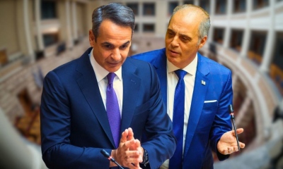 Άλλο ένα περίεργο παιχνίδι του Βελόπουλου – Κάλυψε Μητσοτάκη, δεν ακούμπησε καν τον Ράμμο...