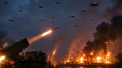 Russia intercepts massive Ukrainian strike involving twenty HIMARS, Flamingo missiles, and five hundred drones in shock escalation