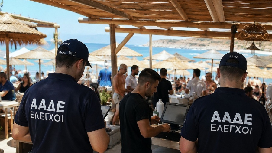 Τι συμβαίνει; - Ανηλεές σαφάρι ελέγχων ΑΑΔΕ, σαρώνει τουριστικές επιχειρήσεις, ταβέρνες, καφέ και beach bars