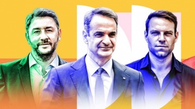 OpinionPoll: Πρώτη η ΝΔ, στο ψυχολογικό όριο του 33%, 2ος σταθερά ο ΣΥΡΙΖΑ με 15,5% - Πτώση ΠΑΣΟΚ, άνοδος Βελόπουλου