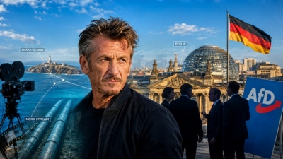 Incredible backstage intrigue - How Hollywood's film Snake Island starring Sean Penn brings AfD to power in Germany