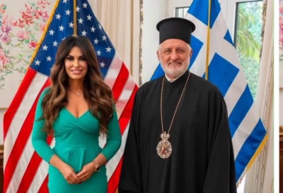 Συνάντηση Kimberly Guilfoyle με Ελπιδοφόρο – Στο τραπέζι η ελληνική ομογένεια στις ΗΠΑ και η επαναλειτουργία της Σχολής της Χάλκης