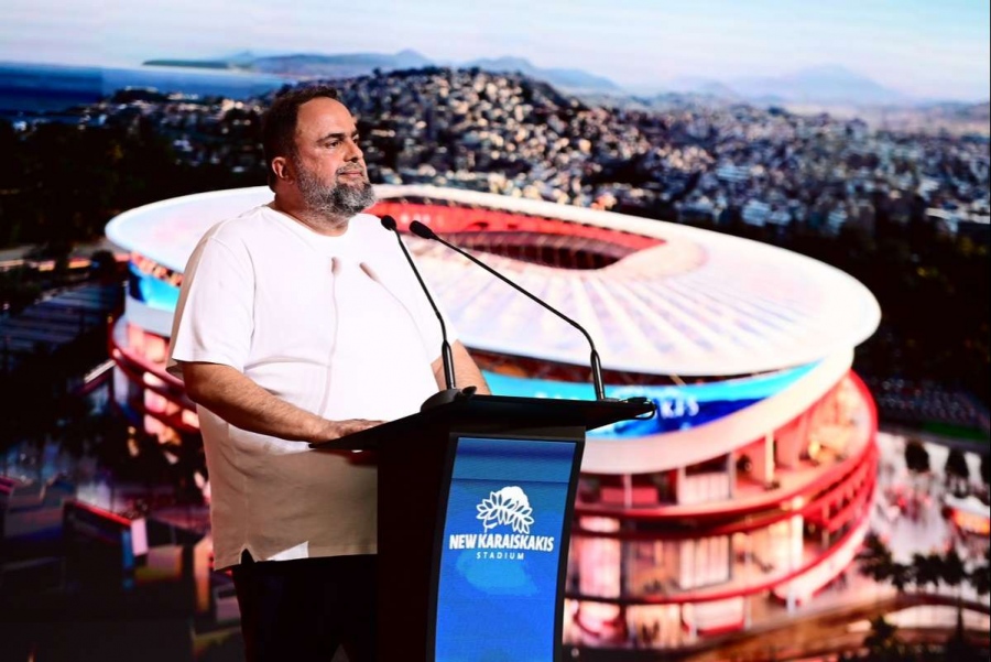Έτσι θα είναι το νέο Καραϊσκάκης του Ολυμπιακού - Τρομερή παρουσίαση Μαρινάκη για το νέο γήπεδο (vid)