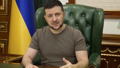 Με... μαχητή του Azοv η παρέμβαση Zelensky στη Βουλή: «Ελευθερία ή θάνατος» λέμε κι εμείς σήμερα