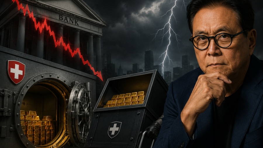 Προειδοποίηση σοκ από Kiyosaki για κραχ και κατασχέσεις - Μεταφορά χρυσού σε θησαυροφυλάκια Ελβετίας