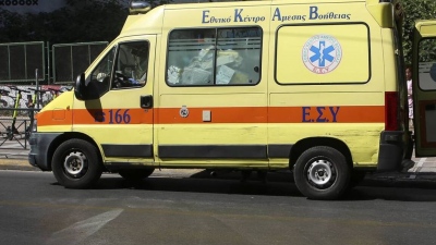Ανατροπή λεωφορείου στο Βελεστίνο - 10 τραυματίες