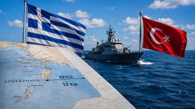 «Κάντε τα 12 μίλια, να πάρουμε τα Δωδεκάνησα» - Η Τουρκία προκαλεί την Ελλάδα να επεκτείνει τα χωρικά της ύδατα