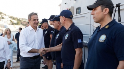 Μητσοτάκης από το Αγαθονήσι: Οι νησιώτες μας αισθάνονται ασφαλείς