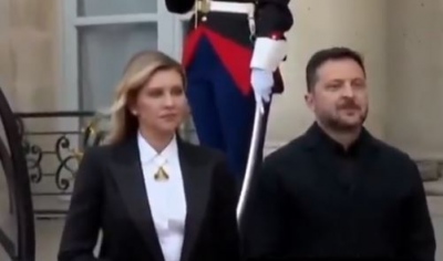 Σκάνδαλο μεγατόνων με την σύζυγο του Zelensky, Olena - Εθεάθη με μυθικό κολιέ... κλεμμένο από μουσείο της Γαλλίας! (Video)