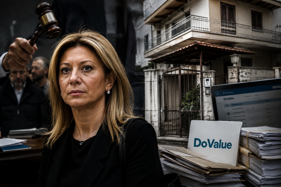 Πολιτική απειρία: Η Καρυστιανού καταγγέλλει τα funds κόκκινων δανείων... και αγοράζει ακίνητο από πλειστηριασμό της DoValue