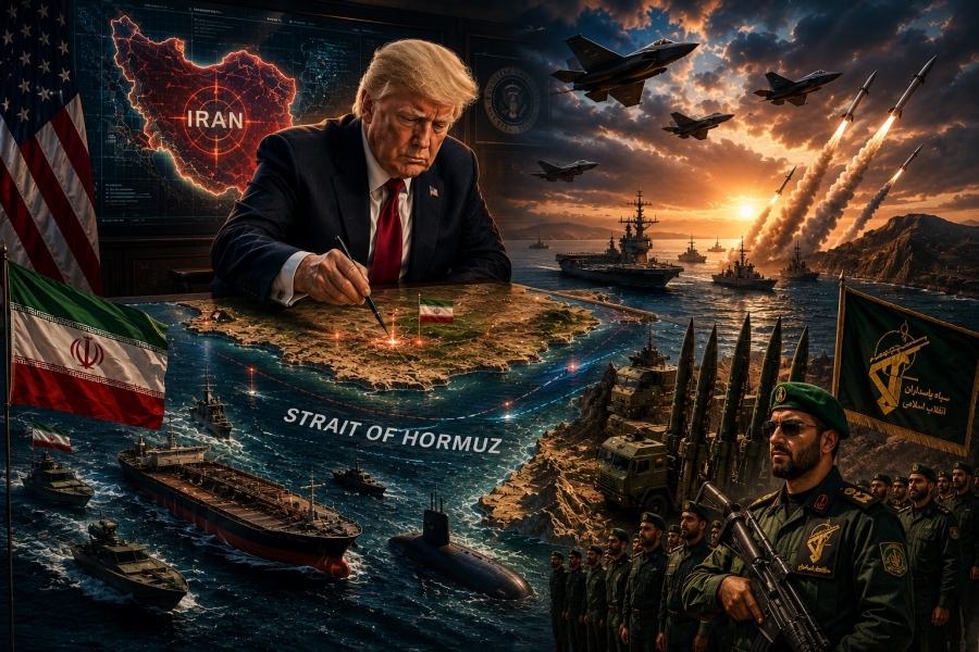 The real Trump plan: Why he prepares a hell in Hormuz – Iran shock: Americans, strike our infrastructure and we will burn you