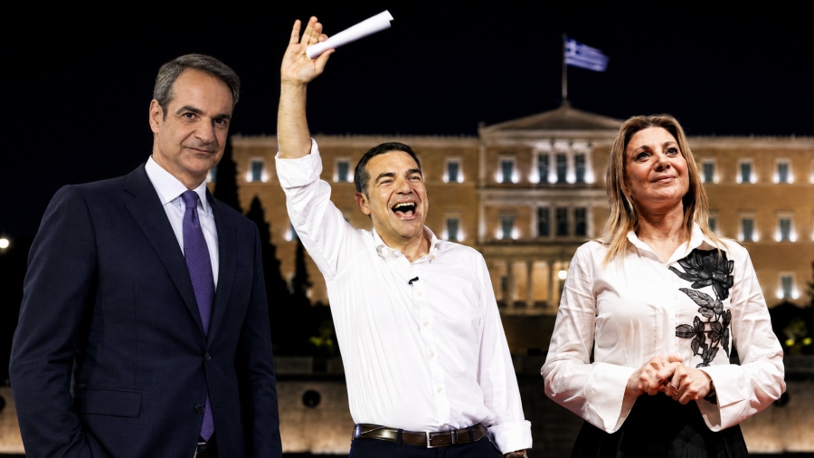 Δημοσκόπηση... κόλαφος - Καταρρέει η ΝΔ στο 23,5%, δεύτερος ο Τσίπρας με 12,8% - Μάχη Καρυστιανού (9,5%) με ΠΑΣΟΚ (10%)