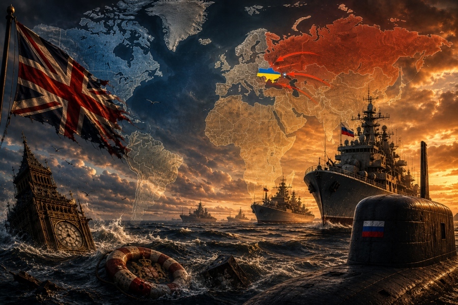 Great Britain: Absent from the Atlantic for the first time in history, Russia dominant