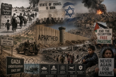 Unmasking the long game: How Israel leveraged Holocaust memory to lay the groundwork for Palestinian displacement and the Gaza genocide since 1948