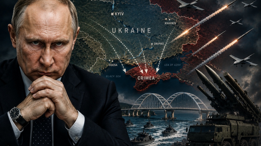 «Δεν αφήνουν επιλογή στον Putin» - «Στραγγαλισμό» της Κριμαίας στήνει η Ουκρανία, η Ρωσία ετοιμάζει «Tsar bomb» και σοκ σε Κίεβο