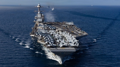 Συναγερμός! - Το USS Gerald R. Ford και δύο αντιτορπιλικά των ΗΠΑ επιστρέφουν στην Ερυθρά Θάλασσα