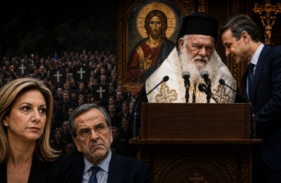 Ψηφοθηρικό παιχνίδι Μαξίμου με Ιερώνυμο και «δεξιά του Κυρίου» -  Η μάχη του άμβωνα για διαρροές σε Καρυστιανού και Σαμαρά
