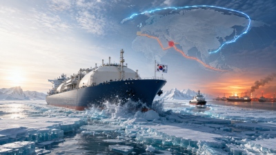 Σπάει τον... πάγο η Νότια Κορέα για να γλιτώσει τη φωτιά του Hormuz - Στέλνει κοντέινερ στην Ευρώπη μέσω Αρκτικής
