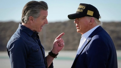 Στην αντεπίθεση ο Newsom: O Trump τα έχει χάσει - Είναι ανίκανος ακόμη και για μια στοιχειώδη αλληλουχία σκέψεων