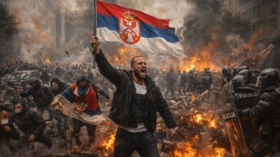 Στο χείλος της επανάστασης και του εμφυλίου η Σερβία - Στριμωγμένος και απομωνομένος ο Vučić, ακροβατεί μεταξύ Ρωσίας-Ευρώπης